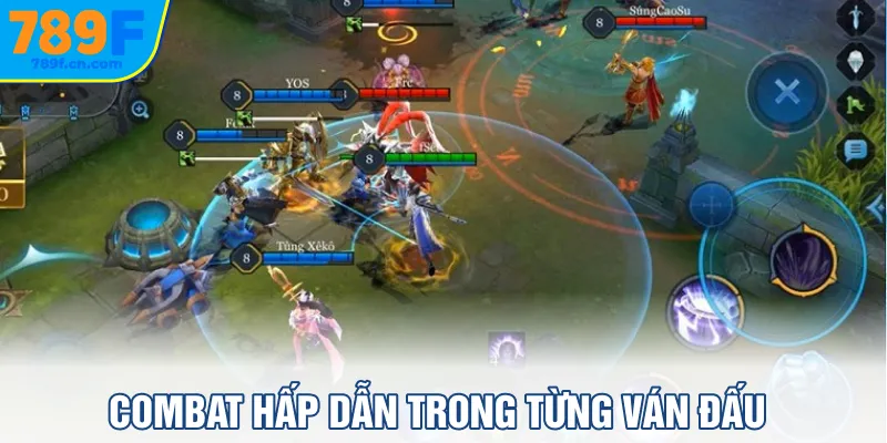 Combat hấp dẫn trong từng ván đấu